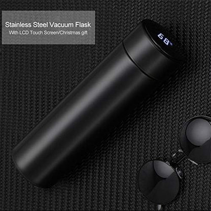 Vacuum Flask LED Temperature Display Water Bottle 500 ml