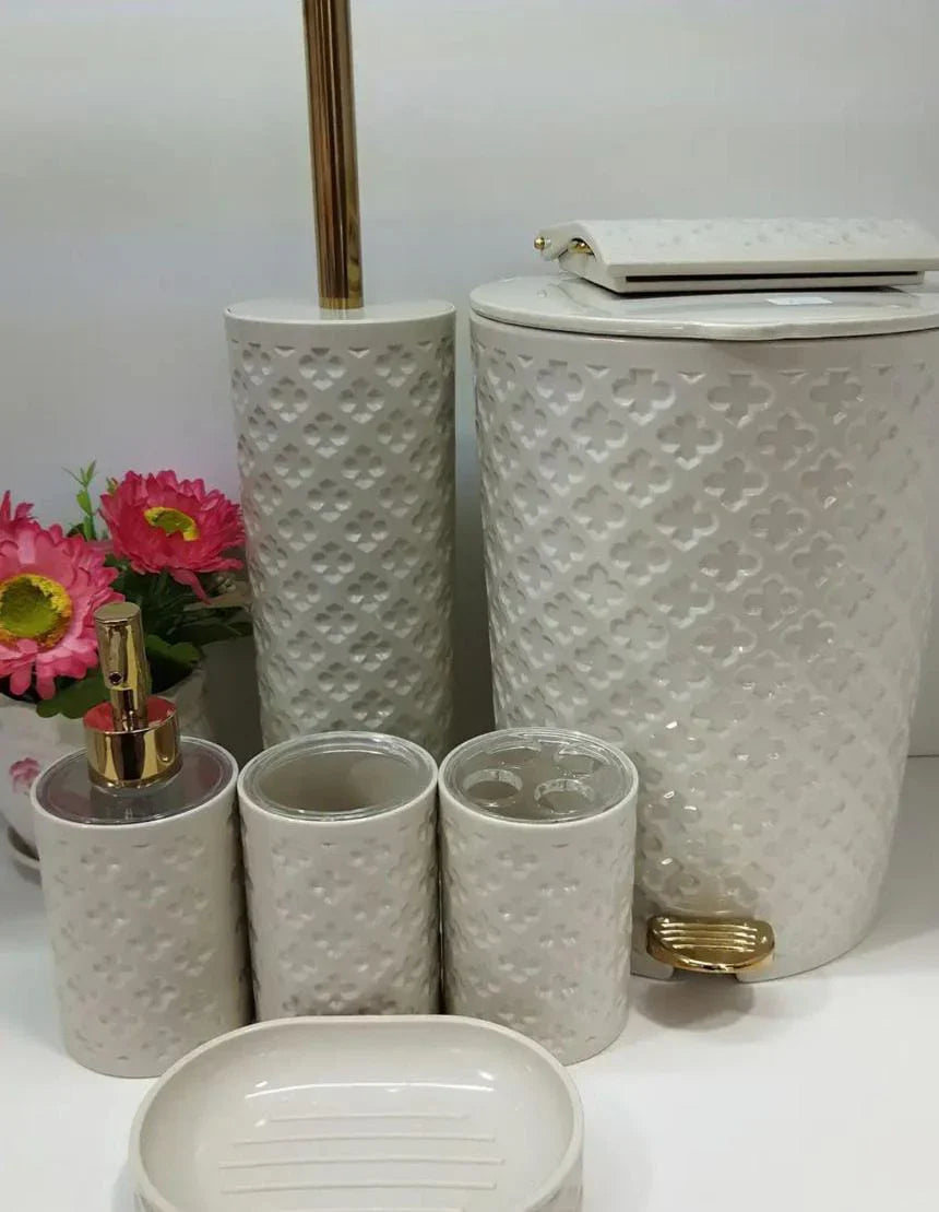 Bathroom  Set, 6 Pieces