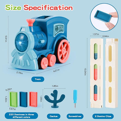 Atomatic Electric Domino Train Set