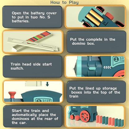 Atomatic Electric Domino Train Set