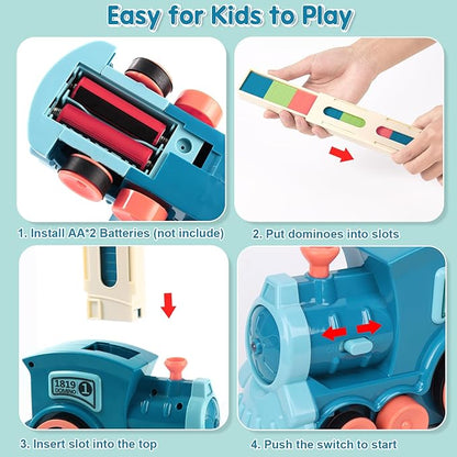 Atomatic Electric Domino Train Set