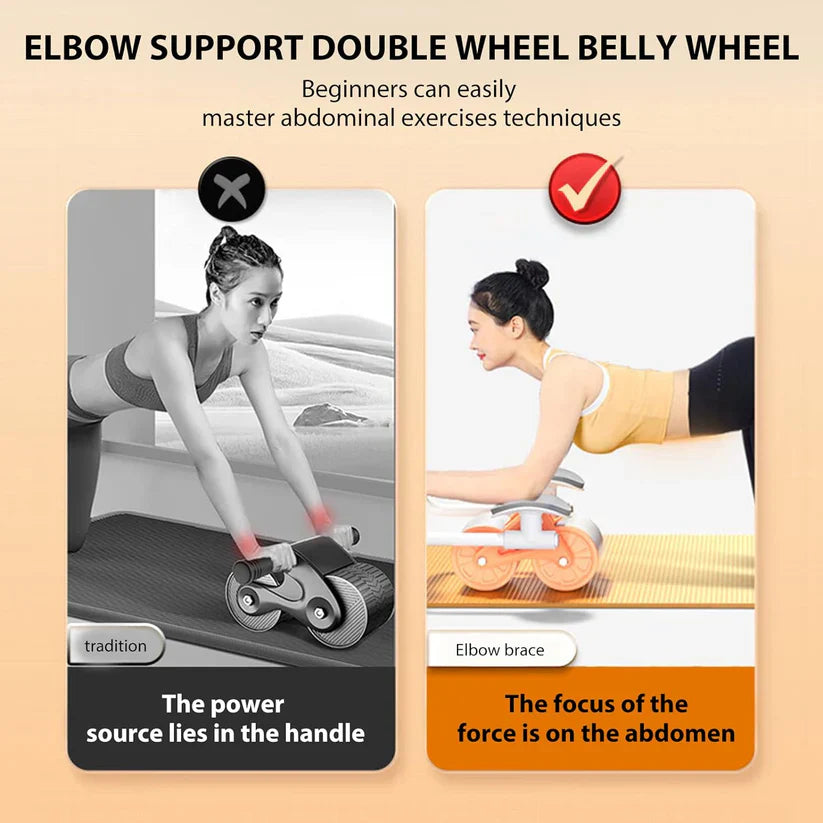 Support Rebound Abdominal Wheel