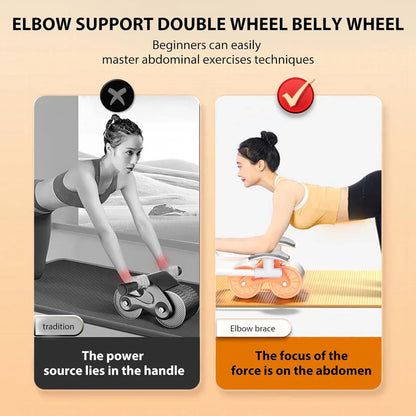 Support Rebound Abdominal Wheel