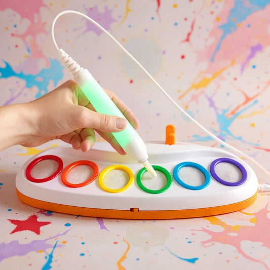 🎨 Magic Light Brush – Mess-Free Painting