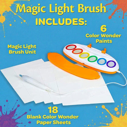🎨 Magic Light Brush – Mess-Free Painting