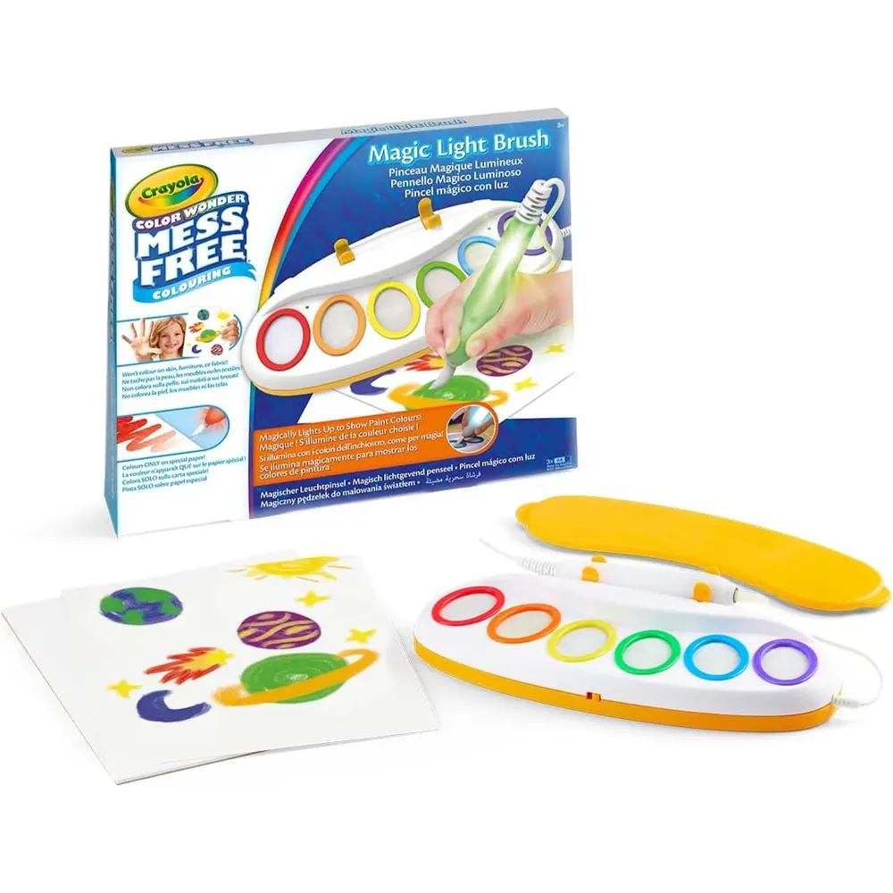 🎨 Magic Light Brush – Mess-Free Painting