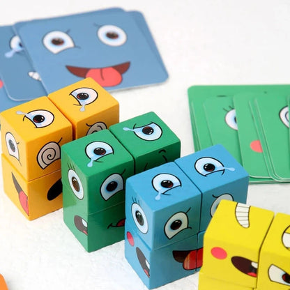 Face Changing Puzzle Game