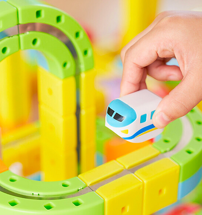 Electric Magnetic Bullet Train Set