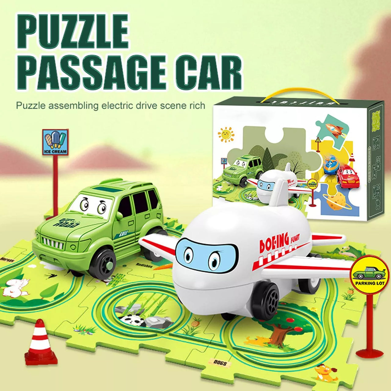 Puzzle Racer Track